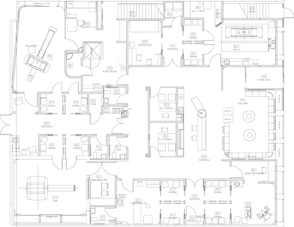 Wilmette Imaging Facility Floor Plan